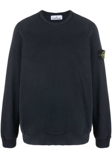 Stone Island Compass patch cotton sweatshirt