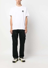 Stone Island Compass-patch cotton T-shirt