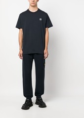 Stone Island Compass-patch cotton T-shirt