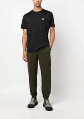 Stone Island Compass-patch cotton T-shirt