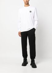 Stone Island Compass-patch long-sleeve T-shirt