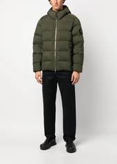 Stone Island Compass-patch padded down jacket