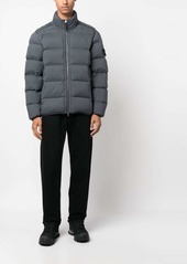 Stone Island Compass-patch padded down jacket