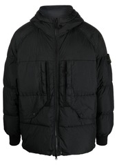 Stone Island Compass-patch puffer jacket