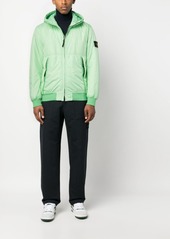 Stone Island Compass-patch hooded jacket