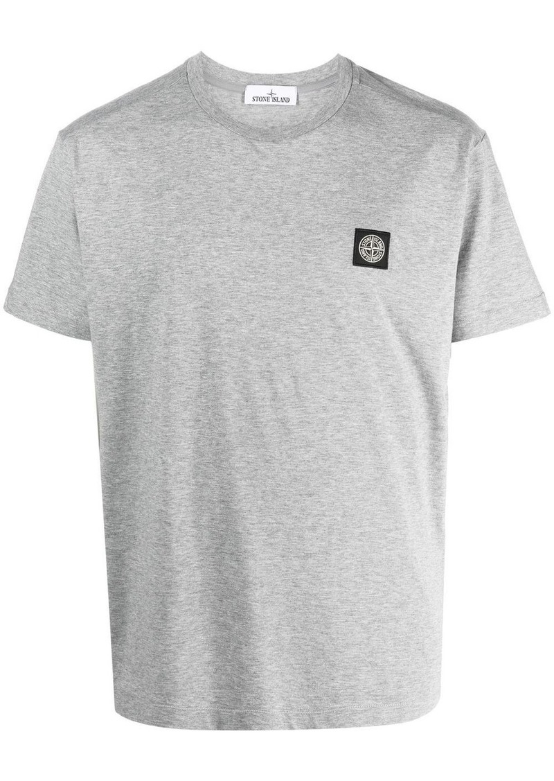 Stone Island logo-patch short-sleeve T-shirt