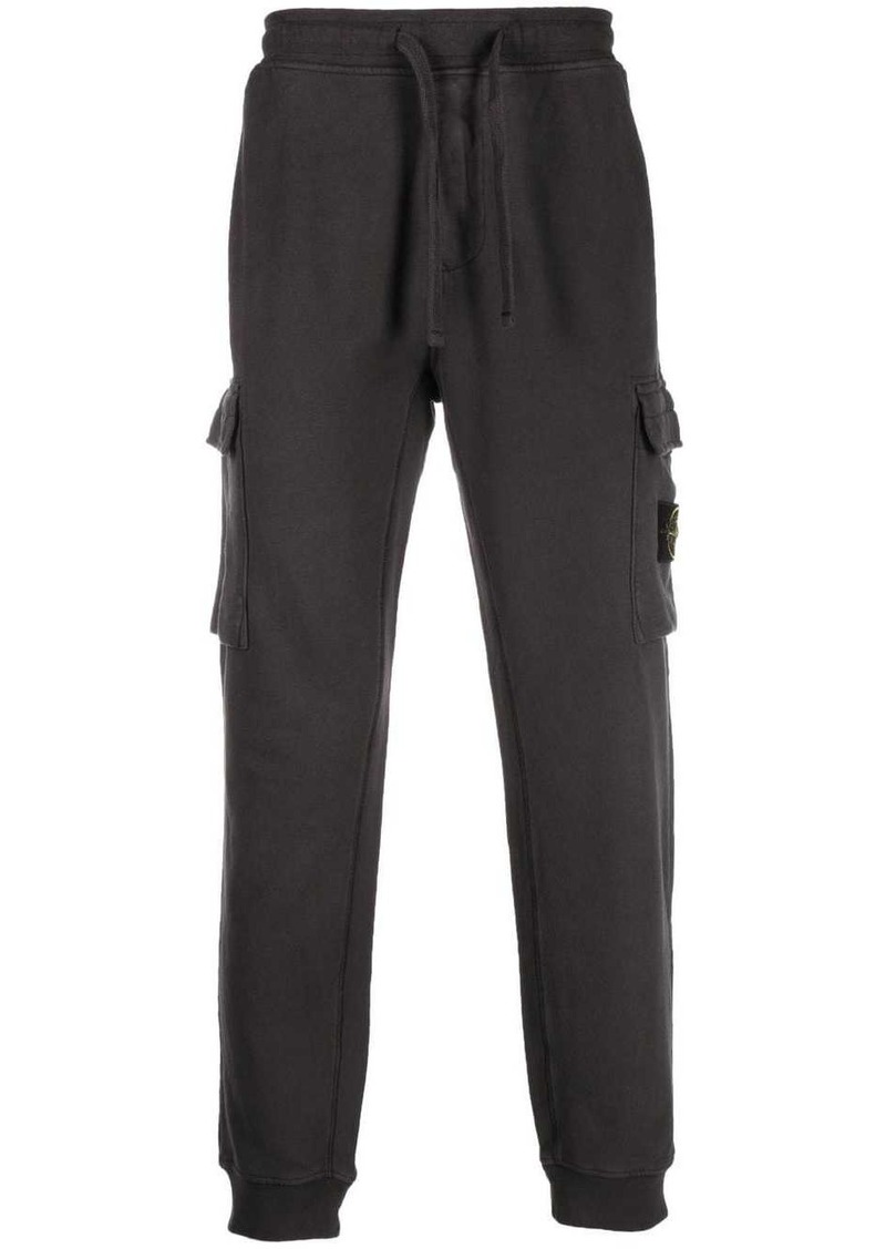 Stone Island logo-patch track pants