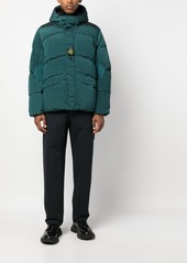 Stone Island Compass-motif down puffer jacket