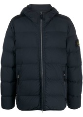 Stone Island Seamless Tunnel Down-TC hooded jacket