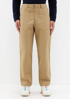 Stone Island - Ghost Cotton-blend Trousers - Mens - Beige