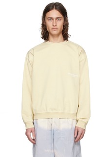 Stone Island Beige Crewneck Sweatshirt