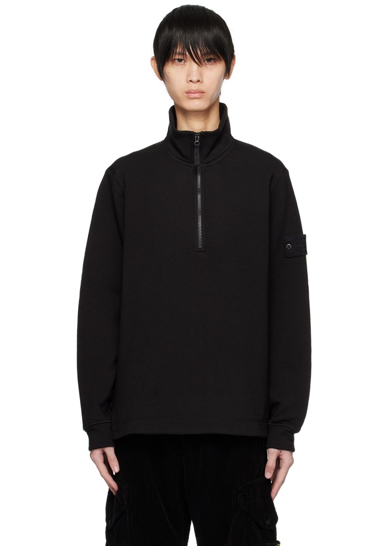 Stone Island Black Ghost Piece Sweatshirt