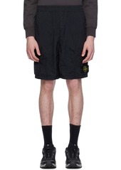 Stone Island Black Patch Shorts