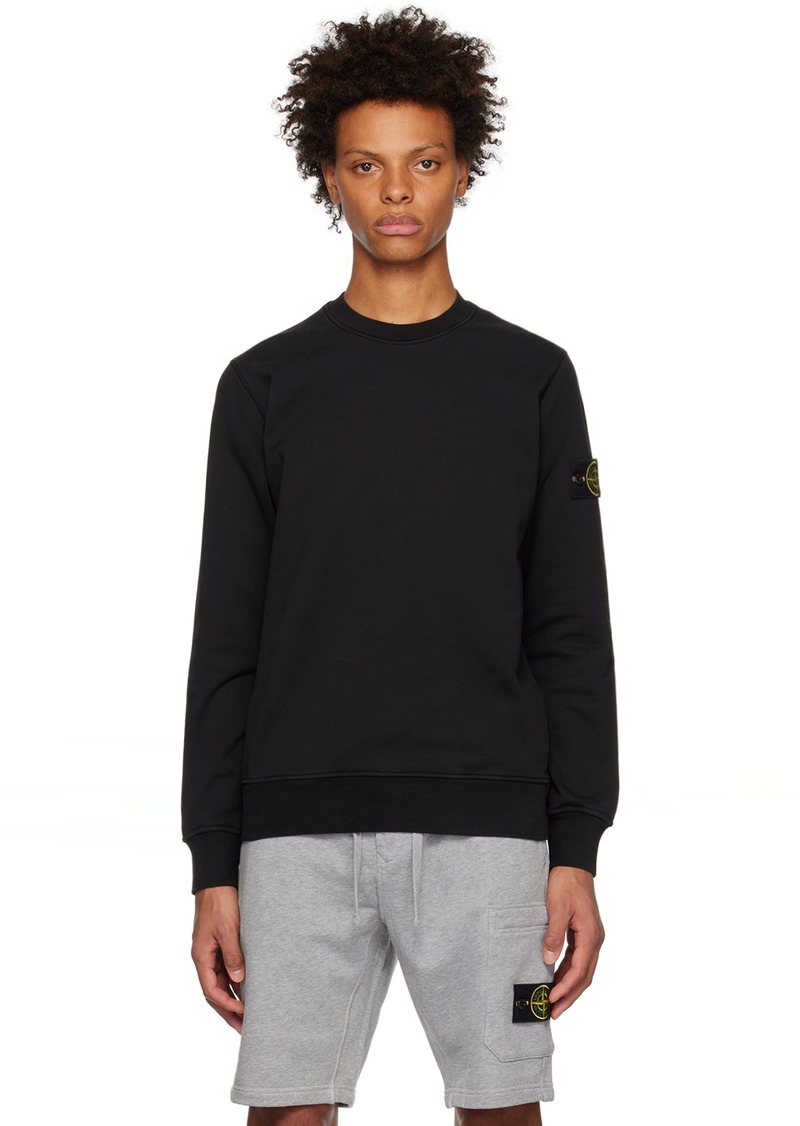 Stone Island Black Patch Sweatshirt