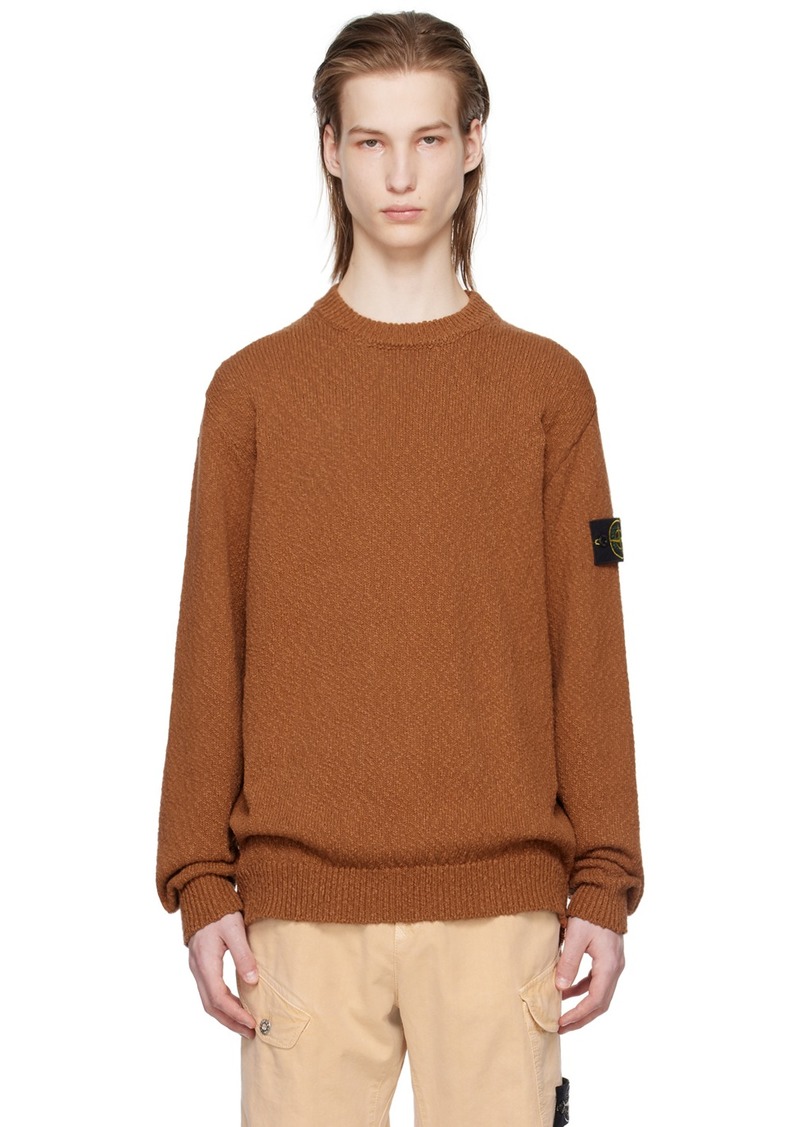 Stone Island Brown Patch Sweater