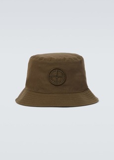 Stone Island Compass cotton bucket hat