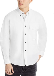 Stone Island Cotton & Linen Shirt Jacket