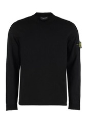 STONE ISLAND COTTON CREW-NECK SWEATER