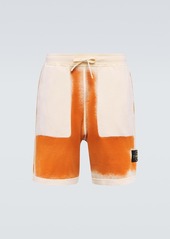 Stone Island Cotton jersey Bermuda shorts