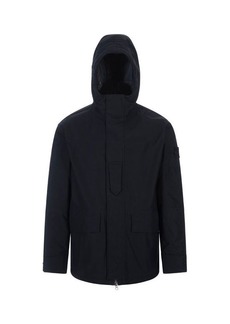 STONE ISLAND Ghost Stretch Multi Layer Fusion Jacket In Navy