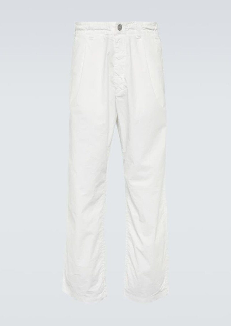 Stone Island Marina cotton straight pants