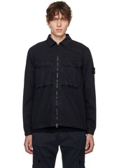 Stone Island Navy Faded Jacket