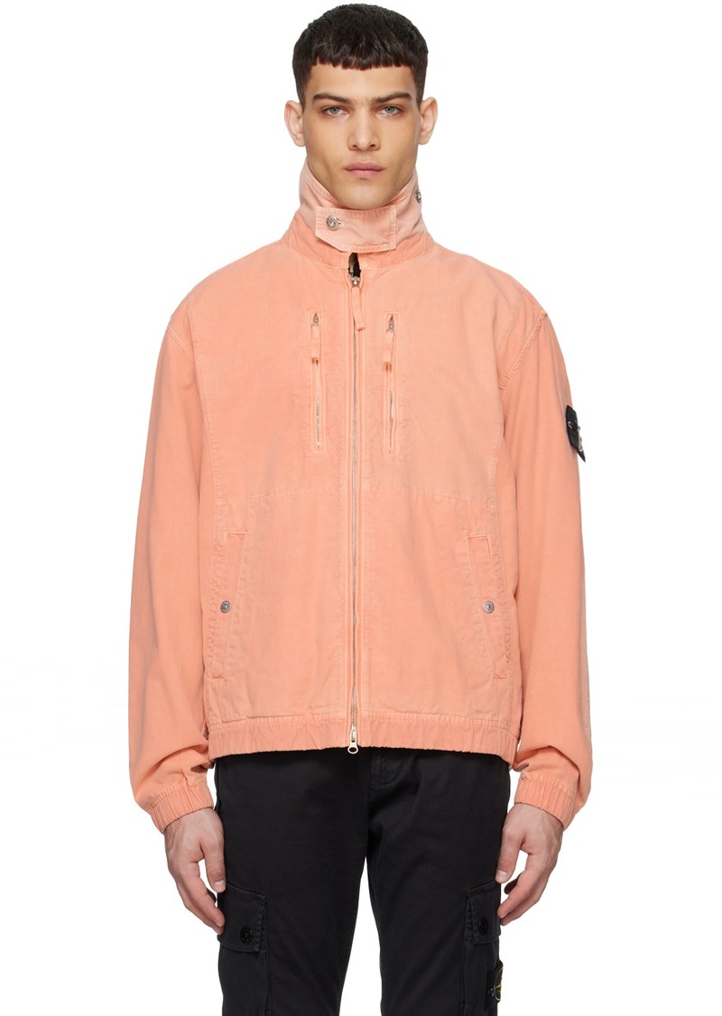 Stone Island Pink Patch Jacket