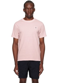 Stone Island Pink Patch T-Shirt