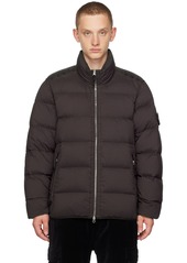 Stone Island Purple Seamless Tunnel Down Jacket