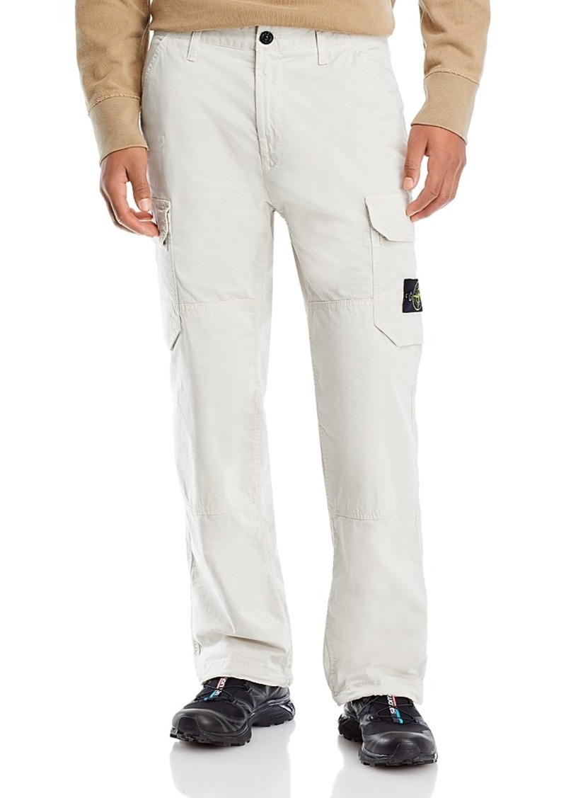 Stone Island Relaxed Fit Straight Leg Cargo Pants