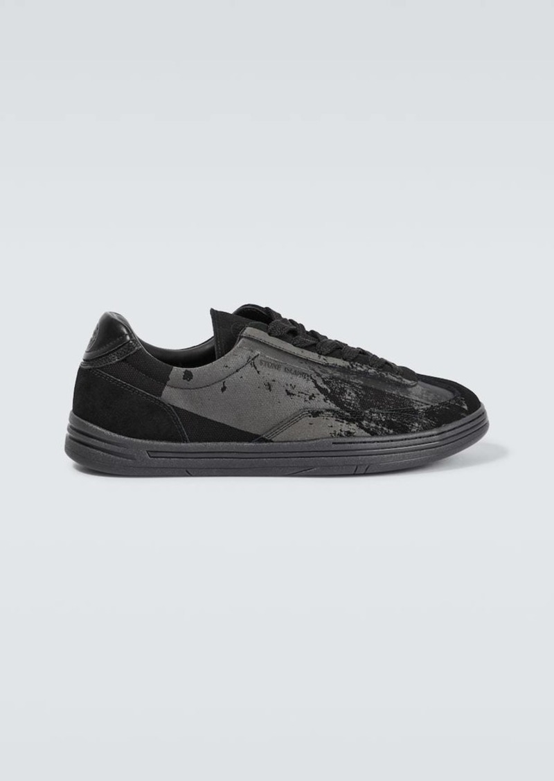 Stone Island Rock suede sneakers