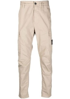 STONE ISLAND Tapered-leg cargo trousers