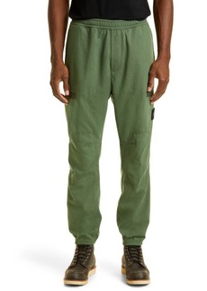 Stone Island Wool Blend Cargo Pants in Olive at Nordstrom