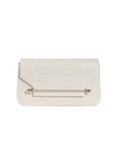 Strathberry East/West Leather Clutch