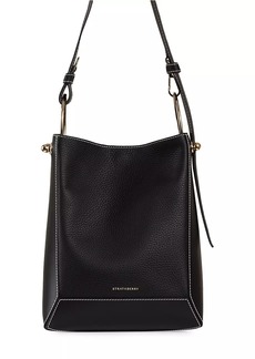 Strathberry Lana Midi Leather Bucket Bag