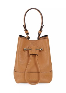 Strathberry Lana Osette Leather Bucket Bag