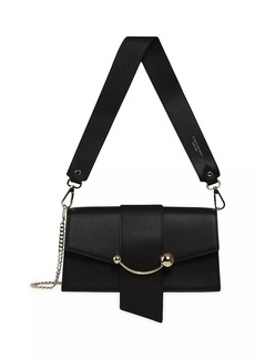 Strathberry Mini Crescent Smooth Leather Bag