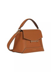 Strathberry Multrees Grain Leather Hobo Bag