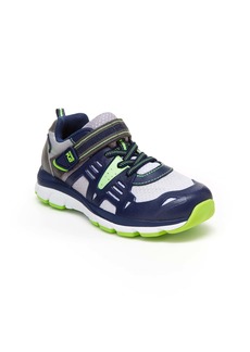 Stride Rite Made 2 Play(R) Ashton Sneaker in Navy/Lime at Nordstrom