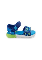Stride Rite 360 Little Boys Kitt Dual Adjusting Buckle And Strap For A Wider Fit Shoe - Blue