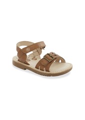 Stride Rite 360 Little Girls Colette Dual Adjusting Buckle And Strap For A Wider Fit Shoe - Tan