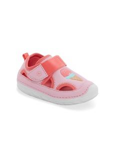 Stride Rite Little Girls Sm Splash Apma Approved Shoe - Pink/coral