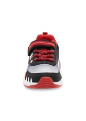 Stride Rite Toddler Boys Made2Play Jaws Lighted Sneakers - Black, Red