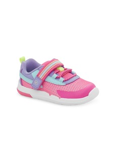 Stride Rite Toddler Girls SRTech Ian Leather Sneakers - Pink Multi