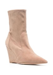 Stuart Weitzman 160mm concealed-wedge ankle boots