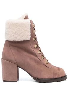 Stuart Weitzman 90mm ankle lace-up fastening boots