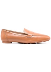 Stuart Weitzman almond-toe leather loafers
