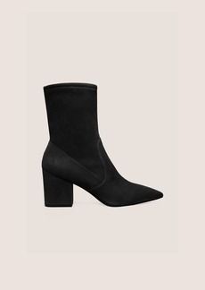 Stuart Weitzman Avenue 75 Block Sock Bootie The SW Outlet