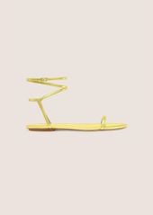 Stuart Weitzman Barelynude Flat Sandal The SW Outlet