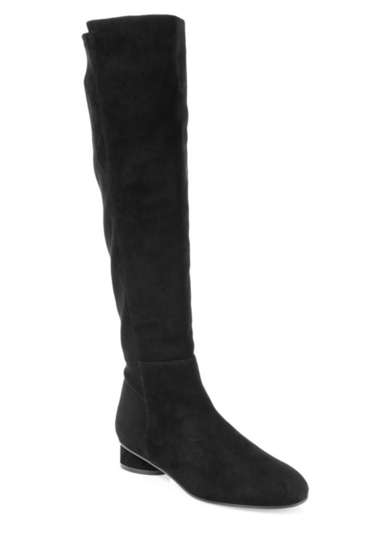 Brooke Suede Knee-High Boots - 77% Off!